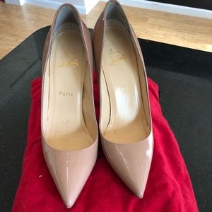Christian Louboutin Nude Pigalle 100 pumps
